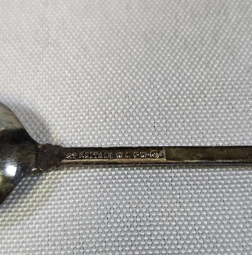 Vintage Silver Plated Souvenir Spoons Set of 4 - Pompei Istanbul Swan Windmill